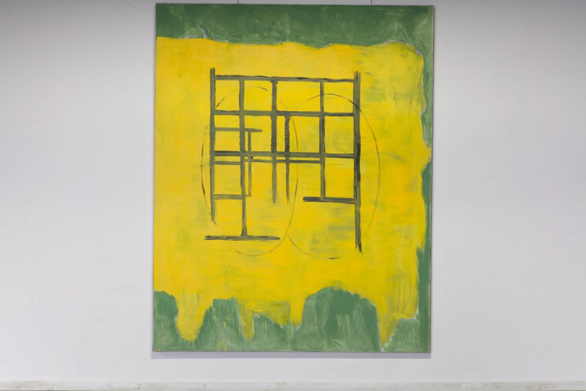 Abstract geel